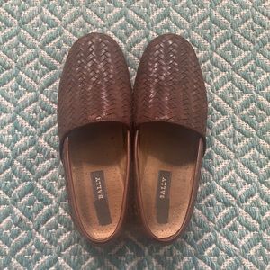 Vintage Bally brown leather loafers size 9 women’s